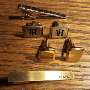 HICKOK & NIPPON Tie Clasps + Cuff Link's
